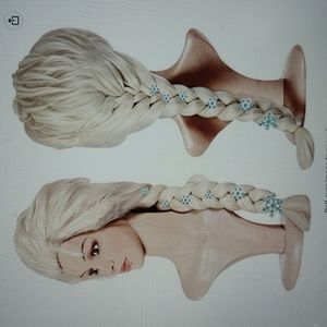 Anogol Blonde Braided Wig
